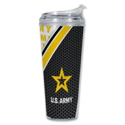 U.S. Army Text Plastic Tumbler by 7.62 Design