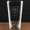 US Coast Guard Logo Personalized Pint Glass