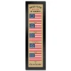US Flag Old Glory Heritage Framed Print
