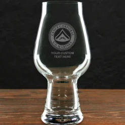 US Marine Corps 'Build Your Glass' Personalized 18.25 oz. Luigi Bormioli IPA Glass