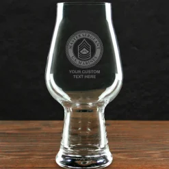 US Marine Corps 'Build Your Glass' Personalized 18.25 oz. Luigi Bormioli IPA Glass