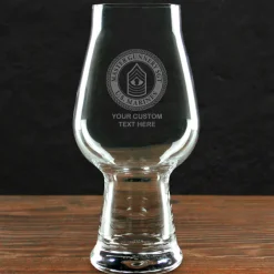 US Marine Corps 'Build Your Glass' Personalized 18.25 oz. Luigi Bormioli IPA Glass