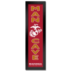 U.S. Marine Corps Man Cave Framed Print