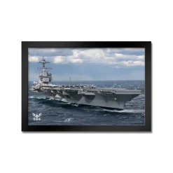 U.S. Navy Aircraft Carrier Framed Print