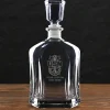 US Navy 'Build Your Glass' Personalized 23.75 oz. Capitol Whiskey Decanter