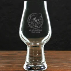 US Navy 'Build Your Glass' Personalized 18.25 oz Luigi Bormioli IPA Beer Glass
