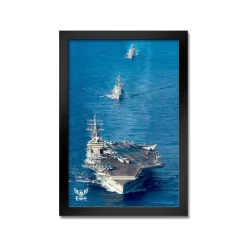 U.S. Navy Carrier Fleet Framed Print