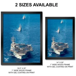 U.S. Navy Carrier Fleet Framed Print