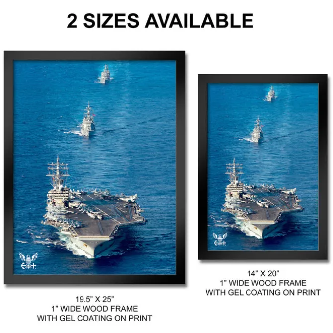 U.S. Navy Carrier Fleet Framed Print
