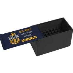 U.S. Navy Chief Petty Officer 3D Printed Storage Boxes - USA Made - Officially Licensed