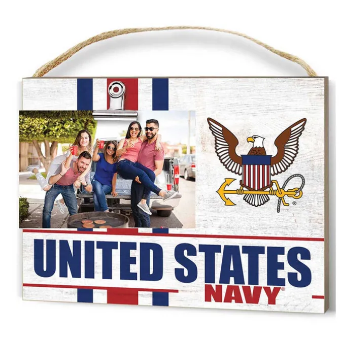 U.S. Navy Classic Stripe Clip Picture Frame