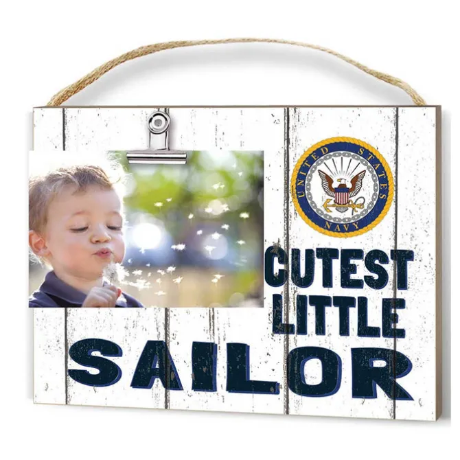 U.S. Navy Cutest Little Sailor Clip Picture Frame
