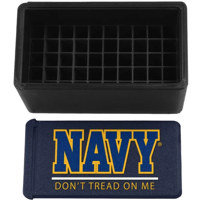 U.S. Navy Don't Tread On Me 3D Printed Storage Boxes - USA Made - Officially Licensed