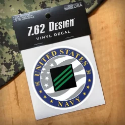 US Navy E-3 Airman 3.5" Decal by 7.62 Design