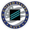 US Navy E-3 Constructionman 3.5" Decal by 7.62 Design