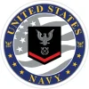 US Navy E-4 Petty Officer Third Class 3.5" Decal by 7.62 Design