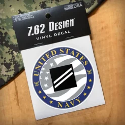 US Navy E-2 Seaman Apprentice 3.5" Decal by 7.62 Design