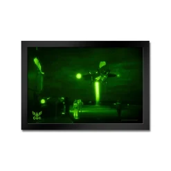 U.S. Navy F-35 Night Landing Framed Print