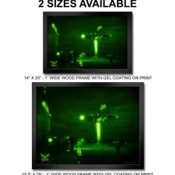 U.S. Navy F-35 Night Landing Framed Print