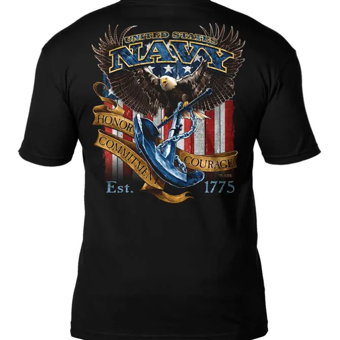 US Navy 'Fighting Eagle' 7.62 Design Battlespace Men's T-Shirt