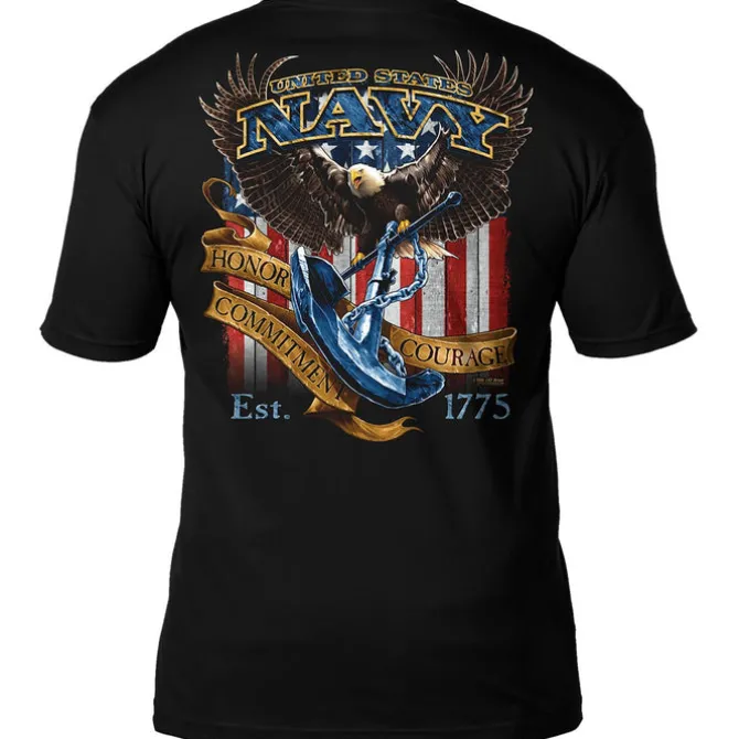 US Navy 'Fighting Eagle' 7.62 Design Battlespace Men's T-Shirt