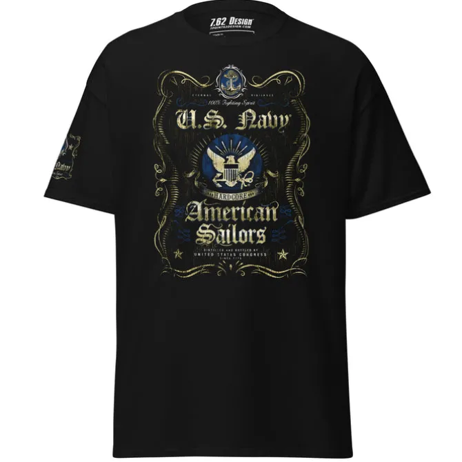 US Navy Fighting Spirit Made To Order Men's Tee