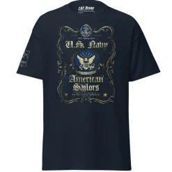 US Navy Fighting Spirit Made To Order Men's Tee