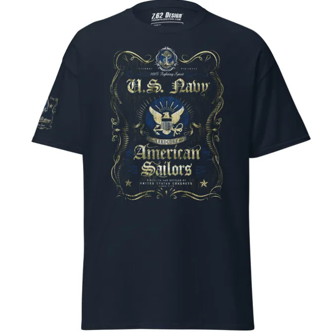 US Navy Fighting Spirit Made To Order Men's Tee