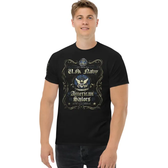 US Navy Fighting Spirit Made To Order Men's Tee
