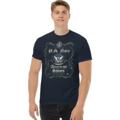 US Navy Fighting Spirit Made To Order Men's Tee