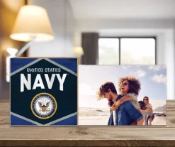 U.S. Navy Floating Picture Frame Retro Diamond