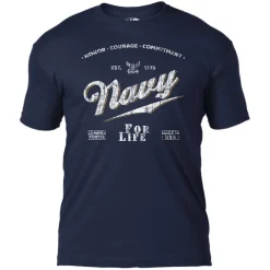 U.S. Navy For Life 7.62 Design Men's T-Shirt