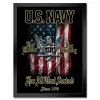 U.S. Navy 'For Those That Served' Framed Print