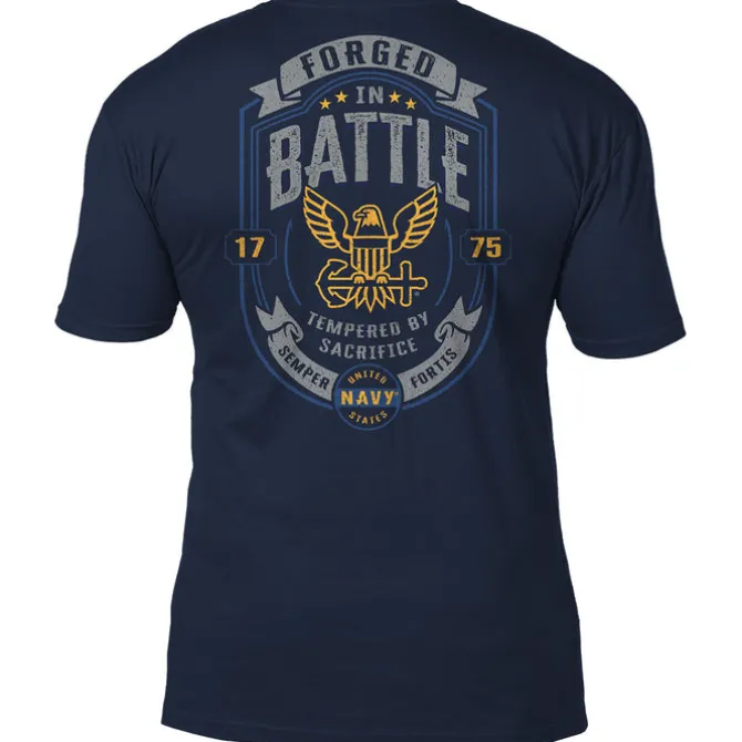 U.S. Navy Forged In Battle 7.62 Design Men's USN T-Shirt