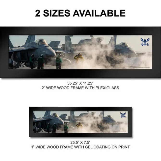 U.S. Navy F-18's Framed Print