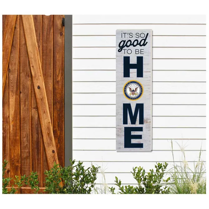 U.S. Navy Home 10 x 35 inch Indoor Outdoor Sign