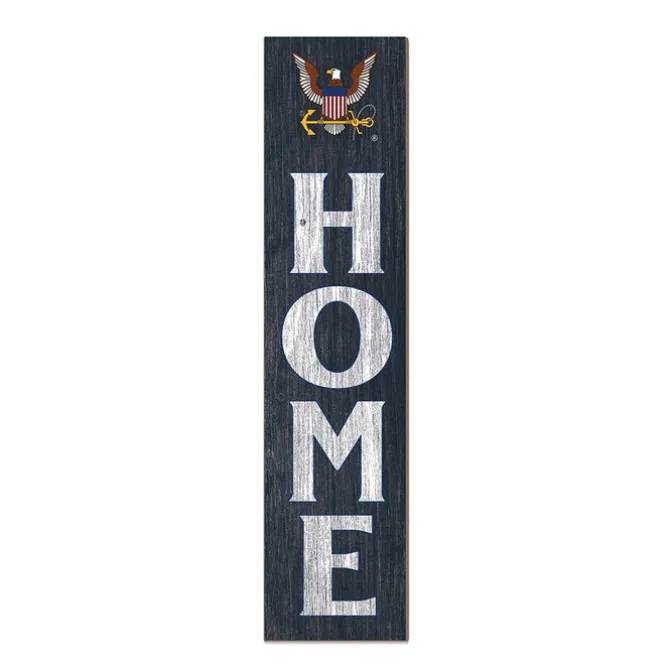 U.S. Navy Home 11 x 46 inch Leaner Sign