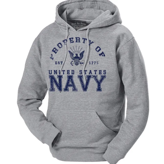 US Navy Hoodie - Navy - Basic Sweatshirt Hoodie - Men's and Lady's U.S. Navy Hoodie
