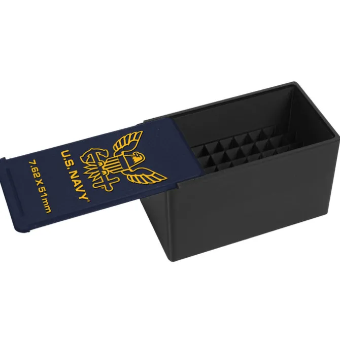 U.S. Navy Logo 3D Printed Storage Boxes - USA Made - Officially Licensed