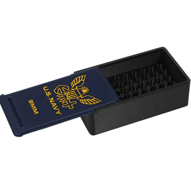 U.S. Navy Logo 3D Printed Storage Boxes - USA Made - Officially Licensed