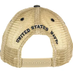 US Navy Logo Vintage Trucker Hat