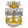 U.S. Navy Master Chief Petty Officer Die-Cut Pennant by 7.62 Design - Made in the USA