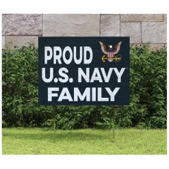 U.S. Navy Proud Family 18 x 24 inch Lawn Sign