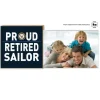U.S. Navy Retired Floating Picture Frame