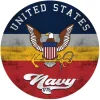 U.S. Navy Retro 20 x 20 inch Wood Sign- Made In The USA
