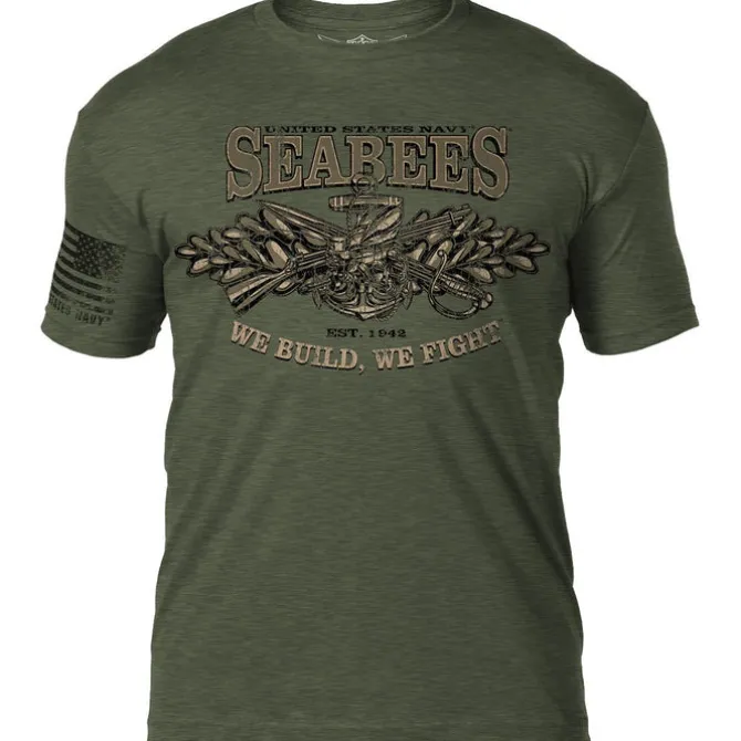 U.S. Navy Seabees 7.62 Design Battlespace Men's T-Shirt