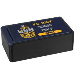 U.S. Navy Senior Chief Petty Officer 3D Printed Storage Boxes - USA Made - Officially Licensed