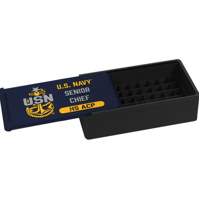 U.S. Navy Senior Chief Petty Officer 3D Printed Storage Boxes - USA Made - Officially Licensed