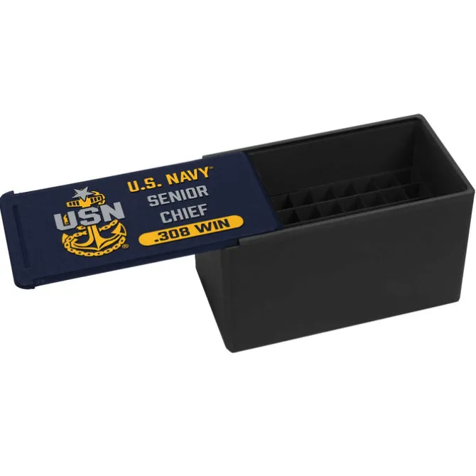 U.S. Navy Senior Chief Petty Officer 3D Printed Storage Boxes - USA Made - Officially Licensed
