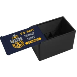U.S. Navy Senior Chief Petty Officer 3D Printed Storage Boxes - USA Made - Officially Licensed